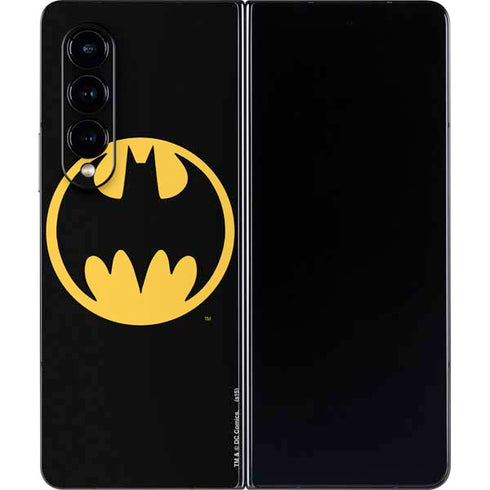 DC Comics Batman Logo Galaxy Z Fold4 5G Skin