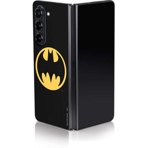 DC Comics Batman Logo Galaxy Z Fold5 5G Skin