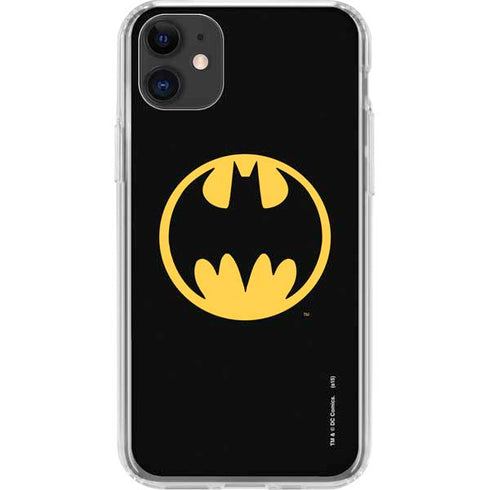 DC Comics Batman Logo iPhone 11 Clear Case