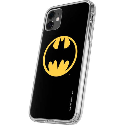 DC Comics Batman Logo iPhone 11 Clear Case