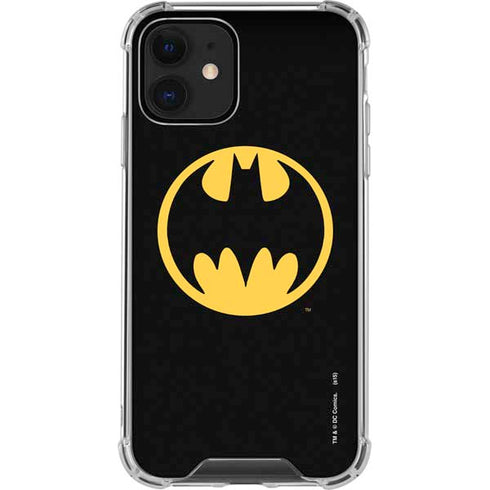 DC Comics Batman Logo iPhone 12 Clear Case