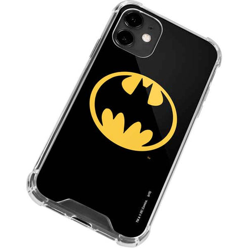 DC Comics Batman Logo iPhone 12 Clear Case