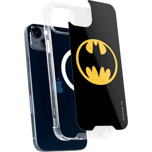 DC Comics Batman Logo iPhone 15 Plus MagSafe Case