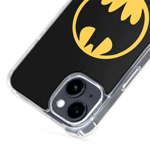 DC Comics Batman Logo iPhone 15 Plus MagSafe Case