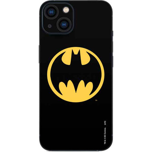 DC Comics Batman Logo iPhone 15 Plus Skin