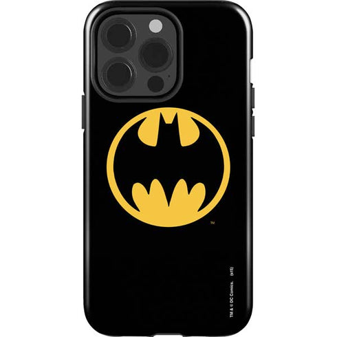 DC Comics Batman Logo iPhone 15 Pro Impact Case