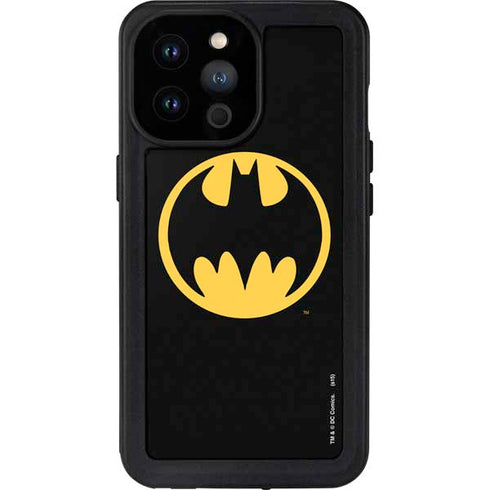 DC Comics Batman Logo iPhone 14 Pro Max Waterproof Case