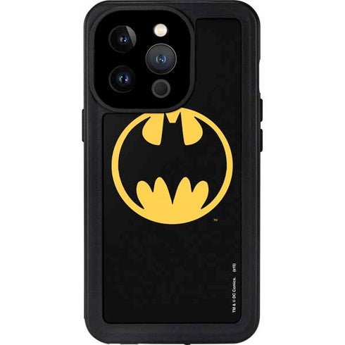 DC Comics Batman Logo iPhone 14 Pro Waterproof Case