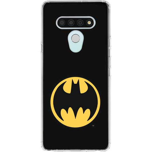 DC Comics Batman Logo LG Stylo 6 Clear Case