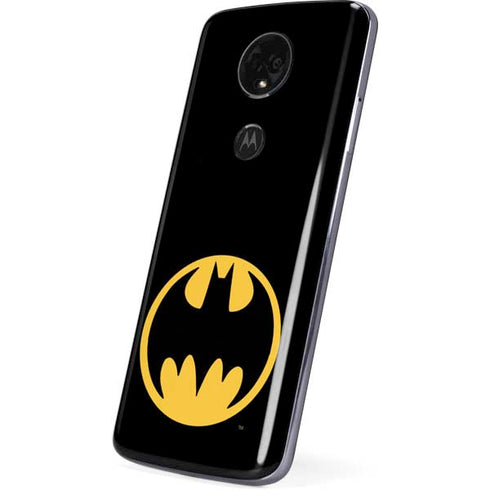 DC Comics Batman Logo Moto E5 Plus Skin