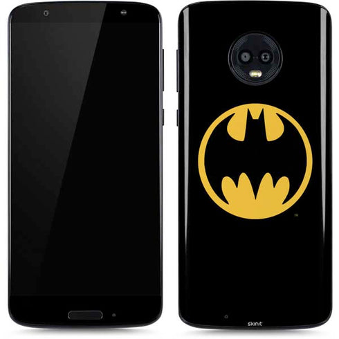 DC Comics Batman Logo Moto G6 Skin