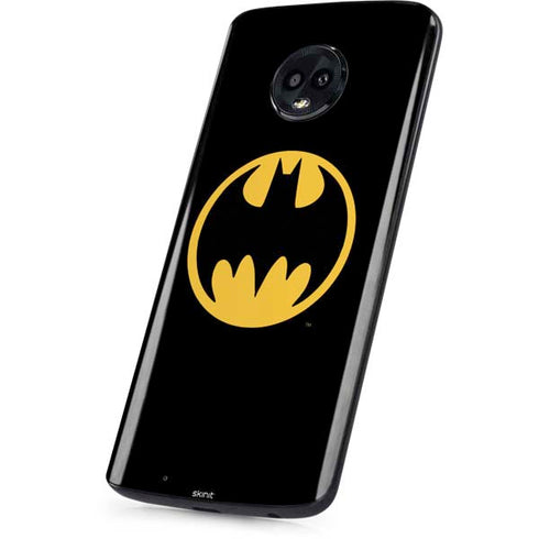 DC Comics Batman Logo Moto G6 Skin
