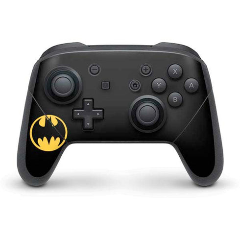 DC Comics Batman Logo Nintendo Switch Pro Controller Skin
