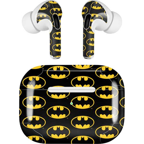 DC Comics Batman Logo Pattern AirPods Pro 2nd Gen Skin