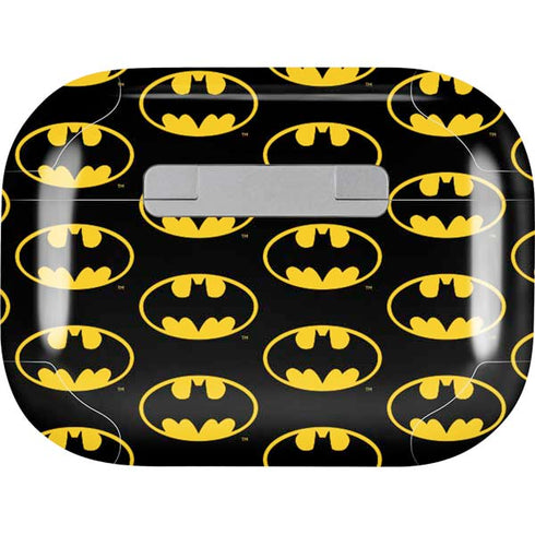 DC Comics Batman Logo Pattern AirPods Pro 2nd Gen Skin
