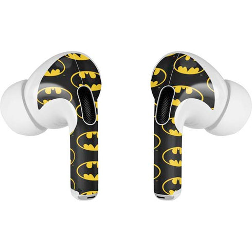DC Comics Batman Logo Pattern AirPods Pro 2nd Gen Skin
