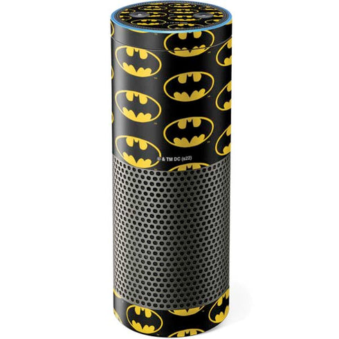 DC Comics Batman Logo Pattern Amazon Echo Skin
