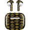 DC Comics Batman Logo Pattern Apple AirPods (3rd Gen 2021) Skin