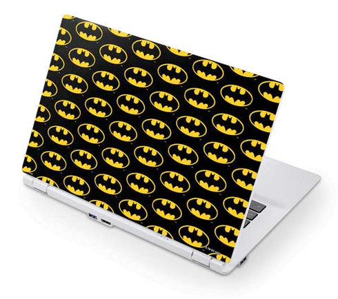 DC Comics Batman Logo Pattern Acer Chromebook Skin