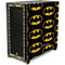 DC Comics Batman Logo Pattern Corsair 4000D Tempered Glass Mid-Tower ATX Case Skin