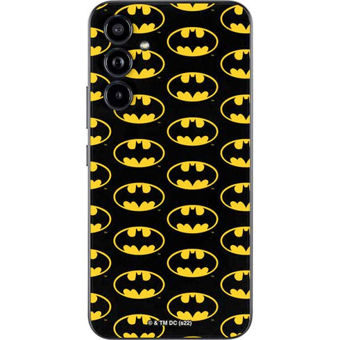 DC Comics Batman Logo Pattern Galaxy A54 5G Skin