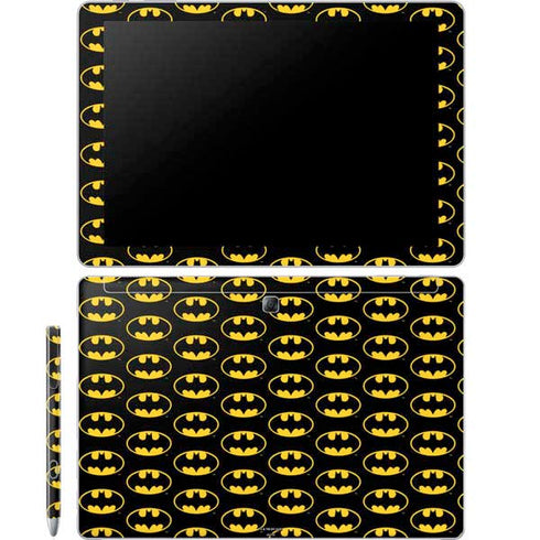 DC Comics Batman Logo Pattern Galaxy Book 12in Skin