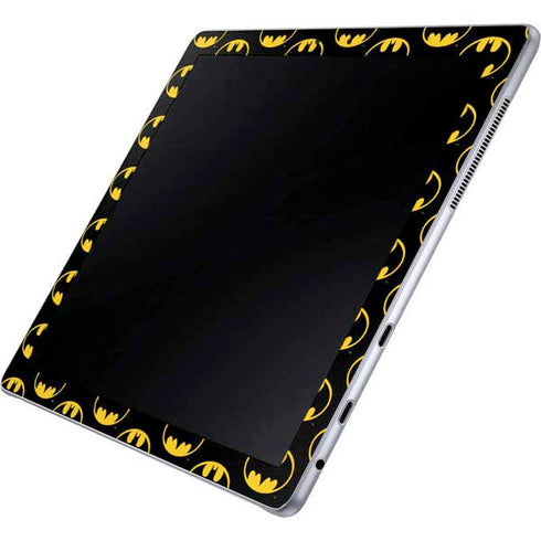 DC Comics Batman Logo Pattern Galaxy Book 12in Skin
