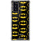 DC Comics Batman Logo Pattern Galaxy Note20 5G Clear Case