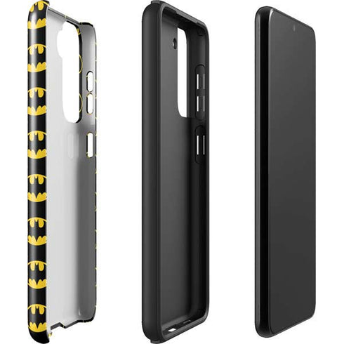 DC Comics Batman Logo Pattern Galaxy S22 Pro Case