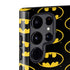 DC Comics Batman Logo Pattern Galaxy S22 Ultra Pro Case