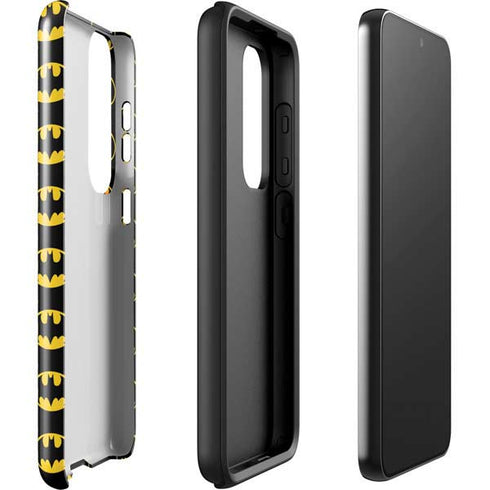 DC Comics Batman Logo Pattern Galaxy S23 Plus Pro Case