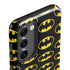 DC Comics Batman Logo Pattern Galaxy S23 Pro Case