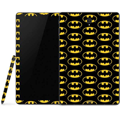 DC Comics Batman Logo Pattern Samsung Galaxy Tab Skin