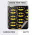 DC Comics Batman Logo Pattern Galaxy Z Flip Skin