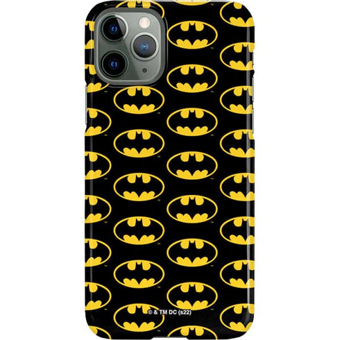 DC Comics Batman Logo Pattern iPhone 11 Pro Lite Case