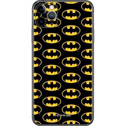 DC Comics Batman Logo Pattern iPhone 11 Pro Max Skin