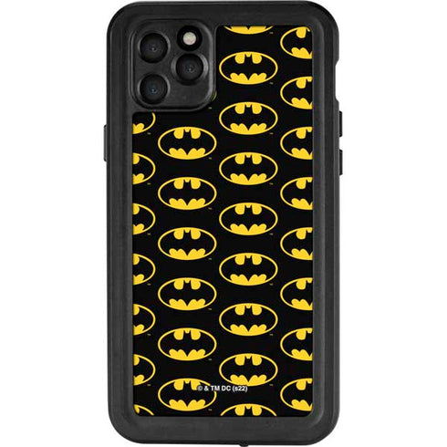 DC Comics Batman Logo Pattern iPhone 11 Pro Max Waterproof Case