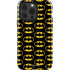 DC Comics Batman Logo Pattern iPhone 14 Pro Impact Case