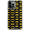 DC Comics Batman Logo Pattern iPhone 15 Pro Max Clear Case