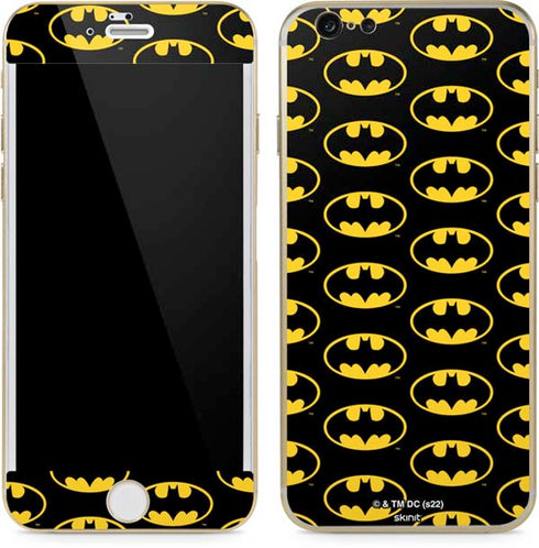 DC Comics Batman Logo Pattern iPhone 6/6s Skin