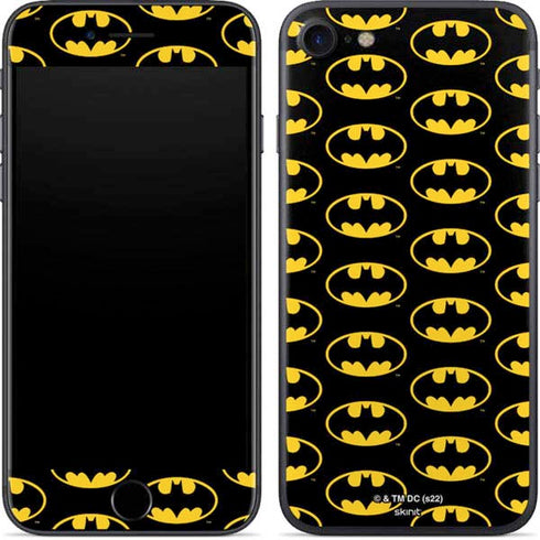DC Comics Batman Logo Pattern iPhone 7 Skin