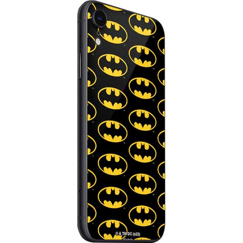 DC Comics Batman Logo Pattern iPhone SE (2nd & 3rd Gen) Skin