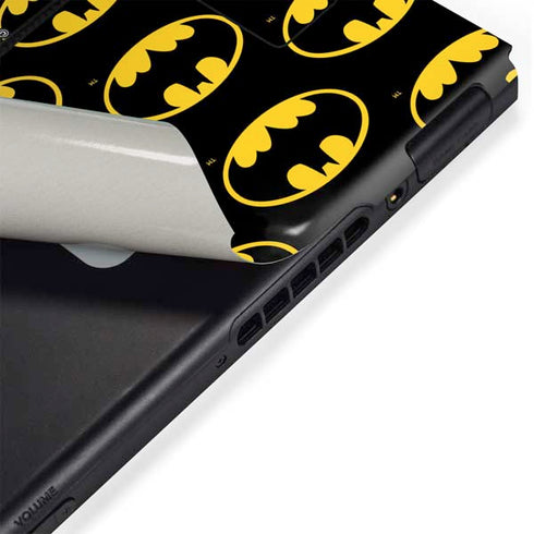 DC Comics Batman Logo Pattern Nintendo Switch Bundle Skin