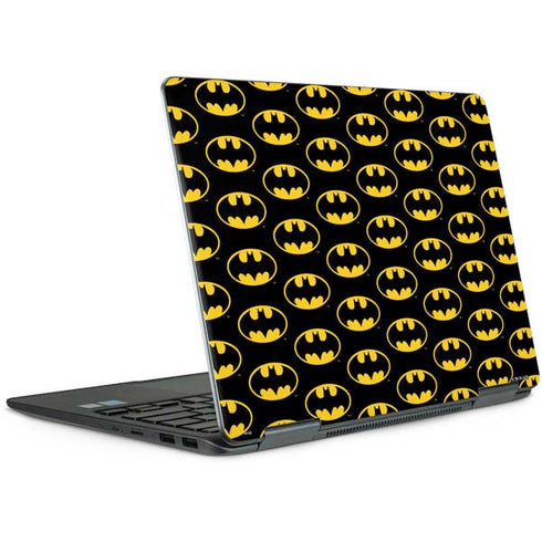 DC Comics Batman Logo Pattern Notebook 9 Pro 13in (2017) Skin