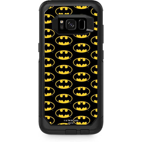 DC Comics Batman Logo Pattern Otterbox Commuter Galaxy Skin