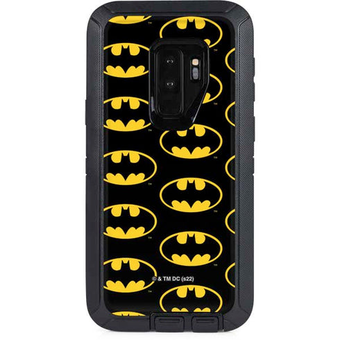 DC Comics Batman Logo Pattern Otterbox Defender Galaxy Skin