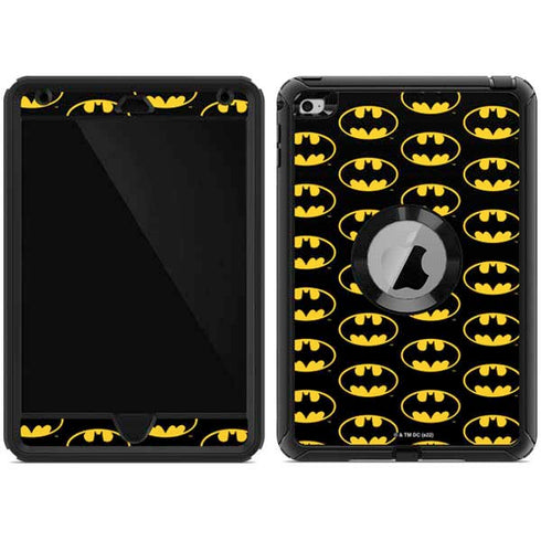 DC Comics Batman Logo Pattern Otterbox Defender iPad Skin