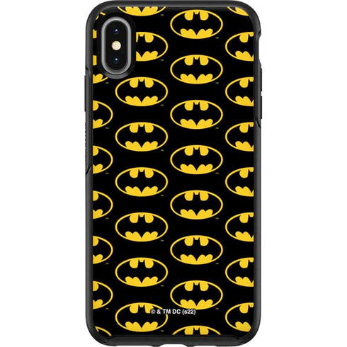 DC Comics Batman Logo Pattern Otterbox Symmetry iPhone Skin
