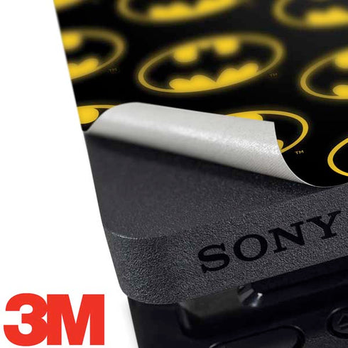 DC Comics Batman Logo Pattern PS4 Slim Bundle Skin