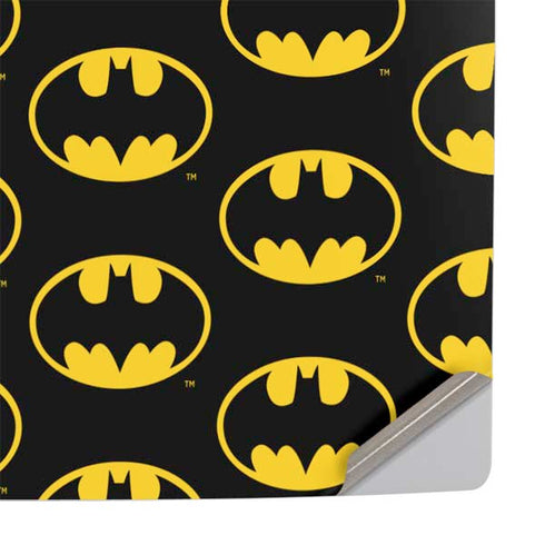 DC Comics Batman Logo Pattern PS5 Console Skin